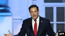 ԱՄՆ սենատոր Մաւրկո Ռուբիոն։ Միլուոկի, հուլիսի 16, 2024թ․։