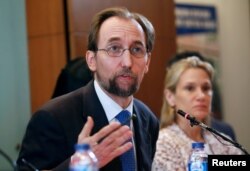 រូបឯកសារ៖ លោក ​ហ្សេដ រ៉ាអាដ អាល ហ៊ូសសេន (Zeid Ra'ad Al Hussein) ឧត្តមស្នងការ​សិទ្ធិ​មនុស្សអ.ស.ប.។