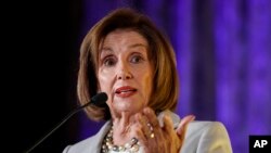 La démocrate Nancy Pelosi, présidente de la Chambre des Représentants.