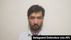 Aishan Idijes di Turki, 2019. (Safeguard Defenders via AP)