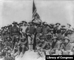 Theodore Roosevelt at San Juan Hill, 1898