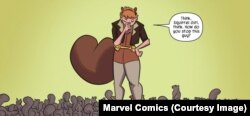 The Unbeatable Squirrel Girl is a college student who can talk to squirrels, and often uses non-violence to stop crime.