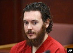 File - In this June 4, 2013 file photo, Aurora theater mass shooter James Holmes, who was convicted on July 16, 2015, appears in court, in Centennial, Colo.