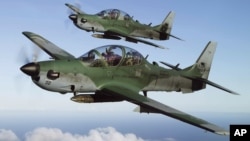 نمونۀ از طیاره هایی که قرار است تابستان آینده در دسترس سربازان افغان قرار گیرد