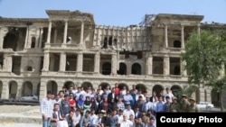 گروه کاری انجنیران، مهندس ها و کارمندان تخنیکی پروژۀ بازسازی قصر دارالامان