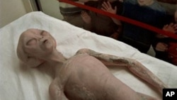 Международный Музей НЛО и Научно-исследовательский центр в Розуэлле, Нью-Мексико.