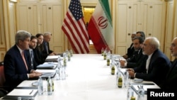Officials of United States and Iran meet in connection with nuclear negotiations that eased sanctions on Iran.