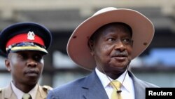 Le président Yoweri Museveni