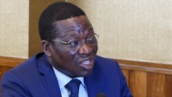 Dr Innocent Kpéto, Président de l’ordre des pharmaciens du Togo, Lomé, le 21 novembre 2019. (VOA/Kayi Lawson)