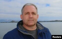 Paul Whelan, a U.S. citizen detained in Russia for suspected spying, appears in a photo provided by the Whelan family on Jan. 1, 2019.