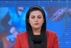 Shabnam Dawran, an anchor for the state-run broadcaster Radio Television Afghanistan. (Photo courtesy of Shabnam Dawran)
