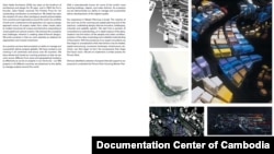 Zaha Hadid's masterplan for Phnom Penh Vision 2015, published in September 2015. (Photo courtesy: The Documentation Center of Cambodia)