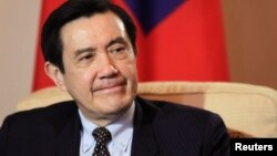FILE - Taiwan's President Ma Ying-jeou.