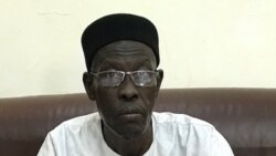Ahmat Mahamat Hassane, constitutionaliste, à N'Djamena, le 5 novembre 2021. (VOA/André Kodmadjingar).