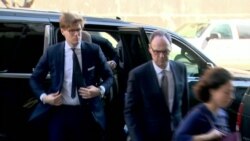 Attorney Alex Van Der Zwann Arrives at US Federal Courthouse in Washington