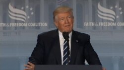 Trump to Evangelicals: We Will Always Support Evangelical Community'