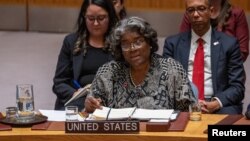 토마스-그린 필드 주유엔 미국 대사.(자료사진)