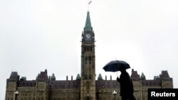 캐나다 오타와의 의회 건물. (자료사진)