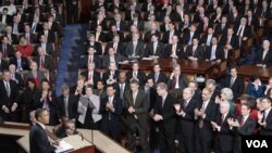 Presiden Barack Obama akan menyampaikan pidato kenegaraan di hadapan Kongres AS mengenai masalah ekonomi Selasa, 25 Januari 2011.