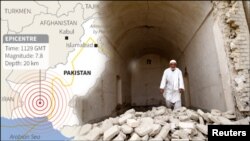 Sedikitnya 45 orang tewas akibat gempa berkekuatan tinggi di Pakistan baratdaya (24/9). 
