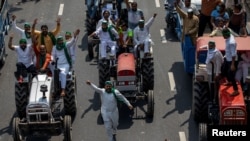 protest against farm bills