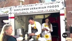 Ukrainians in Colorado open food truck featuring traditional food