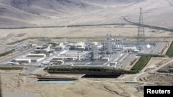 A view of Arak heavy-water project 190 km (120 miles) southwest of Tehran, undated file photo. 