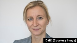 የአገር ውስጥ ተፈናቃዮችን ተከታትሎ የሚመዘግብ (IDMC) የተባለ ዓለም አቀፍ ተቋም ዳይሬክተር አሌክሳንደራ ቢላክ