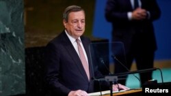 იტალიის პრემიერ-მინისტრი, მარიო დრაგი.