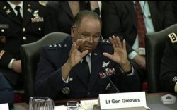 새무얼 그리비스 당시 미국 미사일방어청장은 작년 4월 상원군사위 청문회에 출석해 북한의 극초음속 활공체의 잠재적 역량에 대해 우려하고 있다고 증언했다.