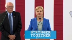 Clinton Responds to Sanders' Endorsement