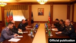 Zakir Həsənov NATO-nun Beynəlxalq Hərbi Qərargahının baş direktoru ilə görüşüb