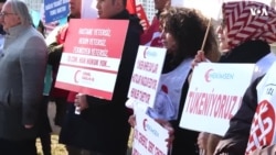 Ankarada diş həkimlərinin etiraz aksiyası
