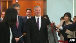 스티븐 비건 미국 국무부 대북정책특별대표가 지난 5월 서울 외교부 청사를 방문했다.