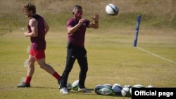 საქართველოს რაგბის ნაკრების მთავარი მწვრთნელი ლევან მაისაშვილი პრეტორიაში, სამხრეთ აფრიკა 30.06.2021