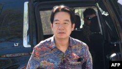 د تایوان ولسمشر په امریکا کې.