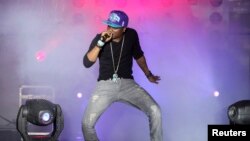 Le musicien nigérian Wizkid donne un spectacle lors du MTV Africa à Lagos, le 5 août 2011. 