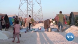 Syrian Refugee Camp Prepares for Frigid Temperatures