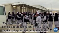 Afg'oniston tinchlik sulhiga tayyor