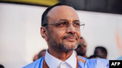 L'ancien Premier ministre et candidat à l'élection présidentielle de juin 2019, Sidi Mohamed Ould Boubacar, à Nouakchott, le 30 mars 2019.