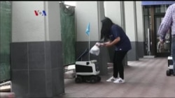 Robot Pengantar Makanan Beroperasi di AS