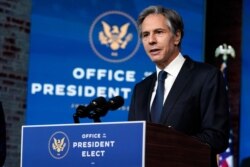 조 바이든 미국 대통령 당선인이 차기 행정부 국무부 장관으로 지명한 토니 블링컨 전 국무 부장관.