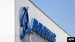 미국 워싱턴주 렌턴의 보잉사 공장 로고.
