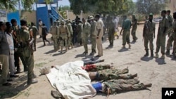 Mayakan al-Shabab da suka mutu a harin da suka kai kan ginin gwamnati a Mogadishu