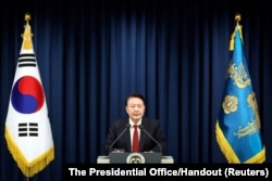 2024년 12월 3일 윤석열 한국 대통령이 계엄령을 선포했다. 사진 = 한국 대통령실 제공.