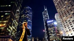 Kawasan bisnis dan keuangan di pusat kota Hong Kong (foto: dok). 