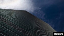 FILE - The United Nations Secretariat building is seen during the U.N. General Assembly at U.N. Headquarters in New York.