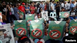 Gangamin tilastawa Firayim MinistanThailand Prayuth Chan-ocha ya gudanar da zaben mayar da kasar mulkin dimokradiya. 