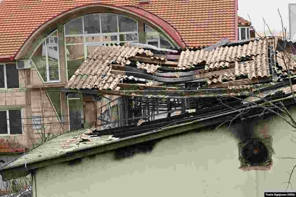 Remains of night club in Kochani, North Macedonia, where fire took at least 59 young lifes, and more than 150 injured.