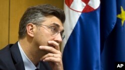 Perdana Menteri Kroasia Andrej Plenkovic.